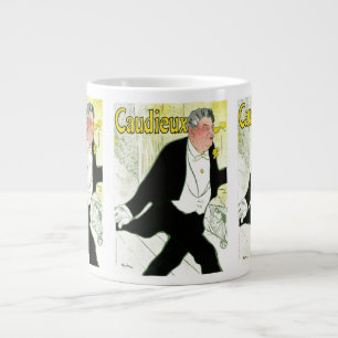 Art Nouveau vintage, Caudieux door Toulouse Lautre Grote Koffiekop