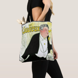 Art Nouveau vintage, Caudieux door Toulouse Lautre Tote Bag