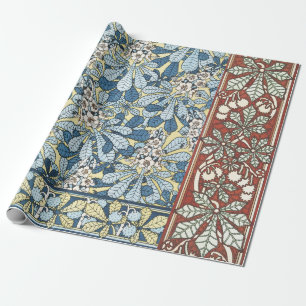 Art Nouveau Vintage Kersenbloesem Patroon Cadeaupapier