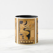 Art Nouveau vintage, Liefde overwint alles Wetensc Mok (Midden)