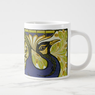 Art Nouveau vintage, Macmillan's Pauwveer Grote Koffiekop