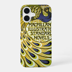 Art Nouveau vintage, Macmillan's Pauwveren iPhone 16 Hoesje