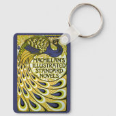 Art Nouveau vintage, Macmillan's Pauwveren Sleutelhanger (Achterkant)