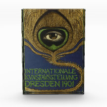 Art nouveau vintage poster art tentoonstelling Kli