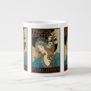 Art Nouveau vintage, Prang's Pasenpublicaties Grote Koffiekop