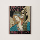 Art Nouveau vintage, Prangs Pasenpublicaties Legpuzzel (Verticaal)