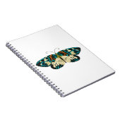 Art nouveau vlinder notitieboek (Rechterzijde)
