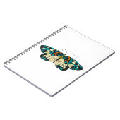 Art nouveau vlinder notitieboek (Linkerzijde)