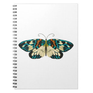 Art nouveau vlinder notitieboek
