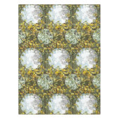 Art Nouveau Vogels en Bloemen Patroon Tafelkleed (Voorkant)