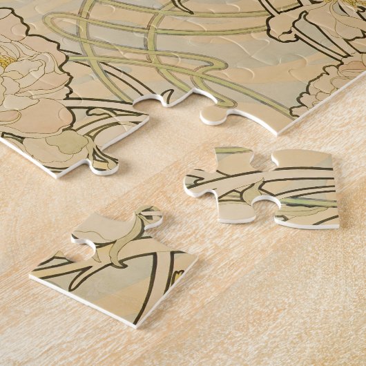  Art Nouveau, volken van Alphonse Mucha Legpuzzel (Zijkant)