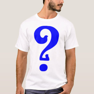 Art Nouveau Vraagteken T-shirt