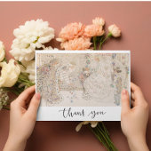  Art Nouveau Vrijgezellenfeest bedankkaart Feestdagenkaart