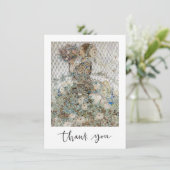  Art Nouveau Vrijgezellenfeest Dank u Feestdagenkaart (Staand voorkant)