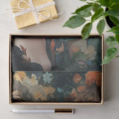 Art Nouveau Vrouw Collage 1 Decoupage Papier (Geschenk)