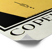 Art Nouveau, Vrouw leest een Geel Boek Poster (Hoek)