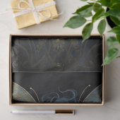 Art Nouveau Vrouw met Moth 2 Decoupage Papier (Geschenk)