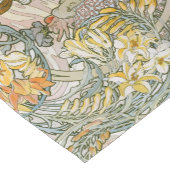 Art Nouveau Vrouwen & Bloempatroon van Mucha Korte Tafelloper (Hoek)