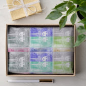 Art nouveau,vrouwen,opnieuw ontworpen,collages,kle tissuepapier (Geschenk)