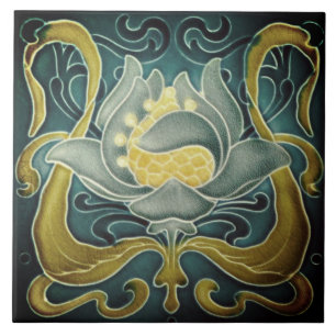 Art Nouveau wandtegels San Telmo Filter Tegeltje