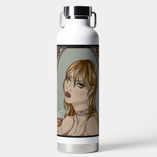 Art Nouveau Waterfles (Voorkant)