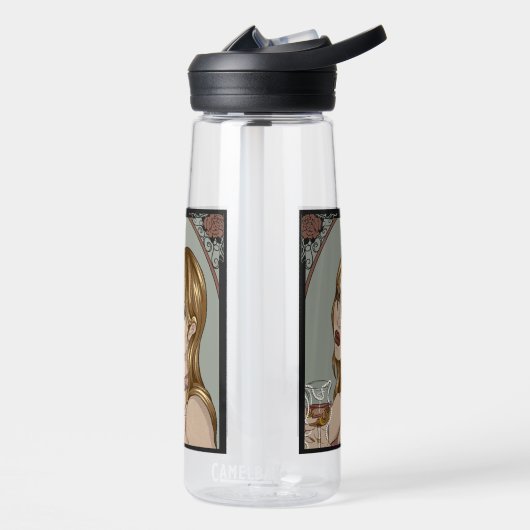 Art nouveau waterfles (Links)