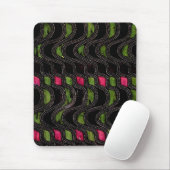 Art Nouveau Wave Pattern - Mousepad Muismat (Met muis)