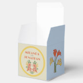 Art Nouveau Wedding Bedankdoosjes (Geopend)