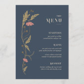 Art Nouveau Wedding Menu (Voorkant)