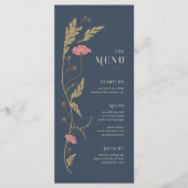 Art Nouveau Wedding Menu (Voorkant)