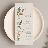  Art Nouveau Wedding Menu