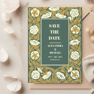 Art Nouveau Wedding Save The Date