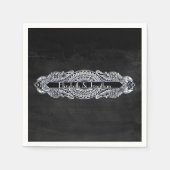  Art Nouveau Wedding Servetten (Voorkant)