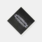 Art Nouveau Wedding Servetten (Hoek)