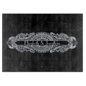  Art Nouveau Wedding Snijplank (Voorkant)