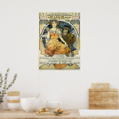 Art Nouveau Wereldtentoonstelling 1904 door Alphon Poster (Keuken)