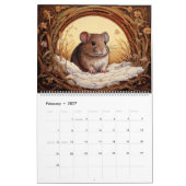 Art Nouveau-wezens Kalender (Feb 2027)