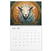 Art Nouveau-wezens Kalender (Mar 2027)