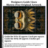 Art Nouveau Whimsical Gold Frog CM9 Decoupage Tissuepapier