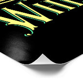 Art Nouveau Whiskey Sour Perfect Poster (Hoek)