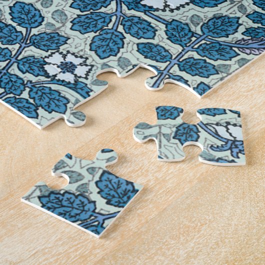  Art Nouveau, Wild Roos Flowers in tuin Legpuzzel (Zijkant)