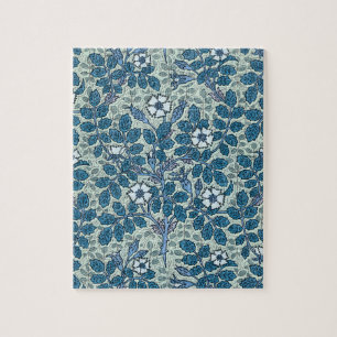  Art Nouveau, Wild Roos Flowers in tuin Legpuzzel