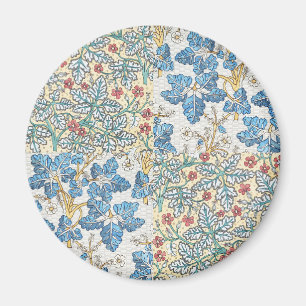 Art Nouveau Wilde Ooievaarsbek Bloempatroon uit he Magneet