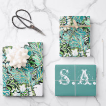 Art nouveau william morris anenoom bloemig