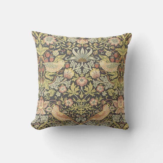 Art Nouveau William Morris Design Pillow Kussen (Voorkant)