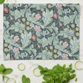 Art nouveau William Morris Leicester Flowers Folia Theedoek (Gevouwen)