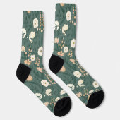 Art Nouveau William-Morris Patroon Sokken (Rechts)
