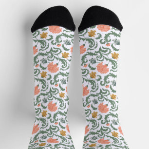 Art Nouveau William-Morris Patroon Sokken