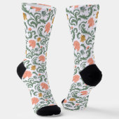 Art Nouveau William-Morris Patroon Sokken (Gebogen)