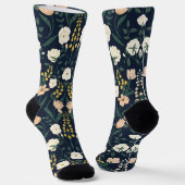 Art Nouveau William-Morris patroon Sokken (Gebogen)